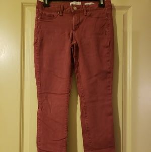Jessica Simpson red jeans
